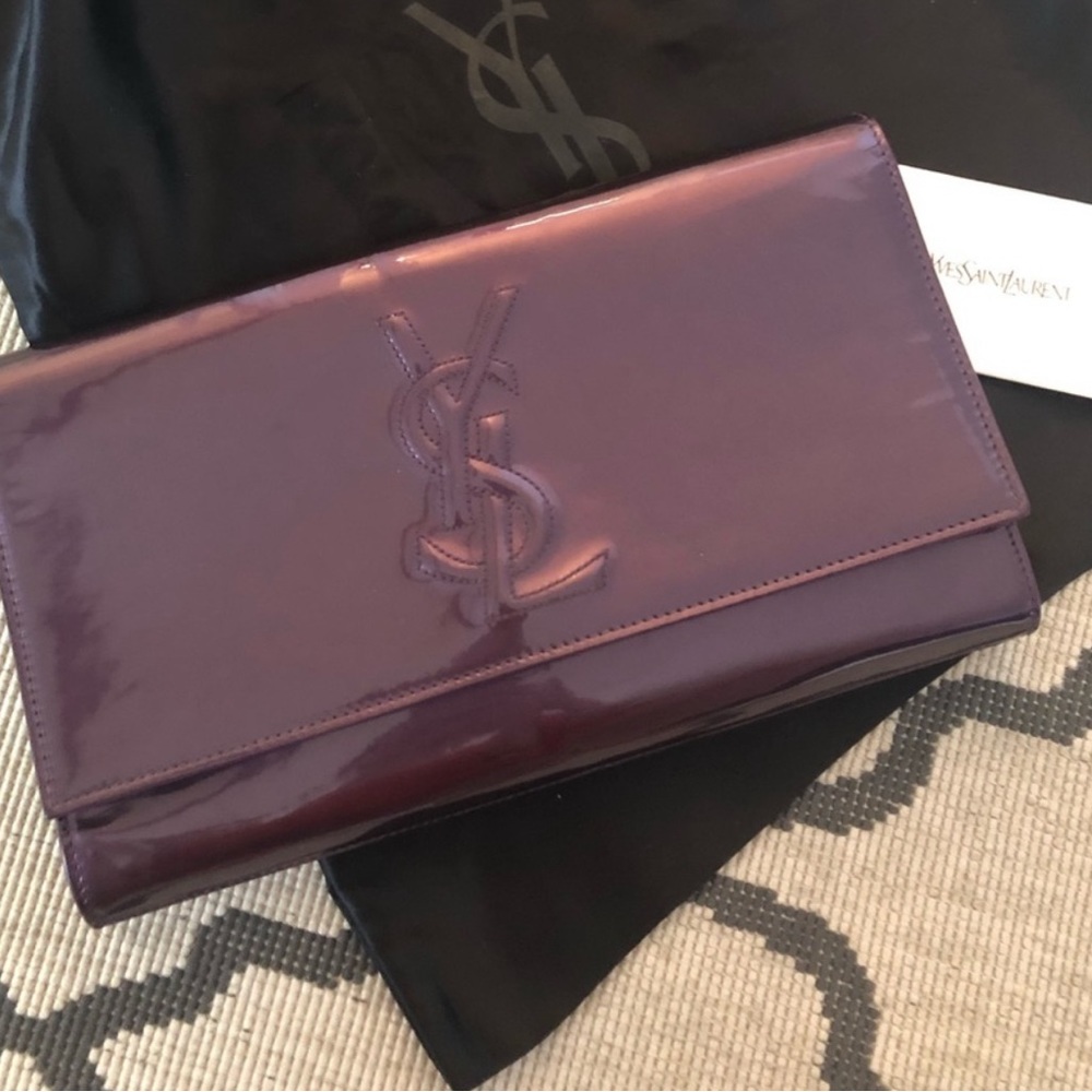 💯Auth Yves Saint Laurent Belle De Jour Clutch